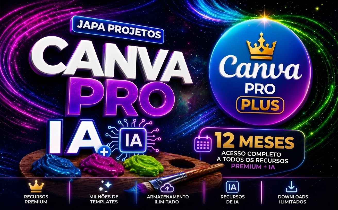 Canva Pro até 12 Meses